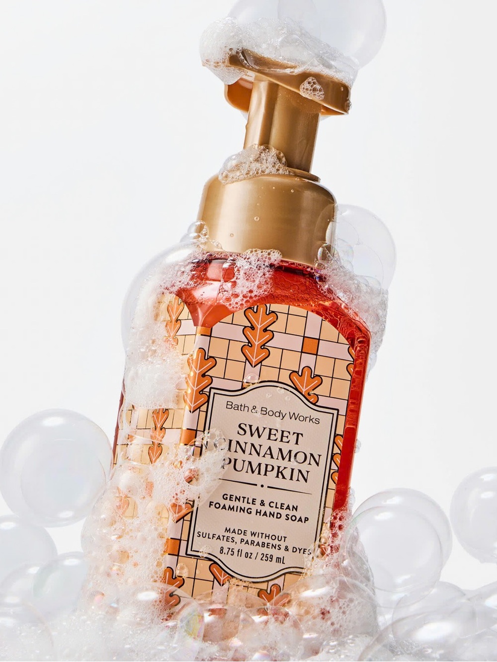🎃 Bath & Body Works Sweet Cinnamon Pumpkin Foaming Hand Soap 🎃